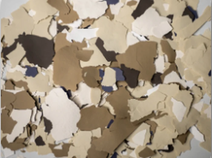 Brownstone decorative flake blend